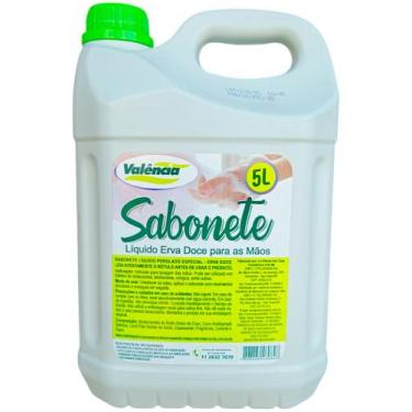 Imagem de Sabonete Liquido Perolizado Premium Aroma Erva Doce - 5 Litros - valen