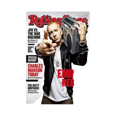 Imagem de Pôster De Canvas Eminem 8 Mile, Rapper E Cantor De Hip Hop, Arte De Pa