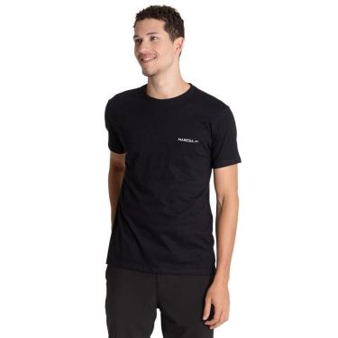 Imagem de CAMISETA SILK SLIM FIT BRAND PRETO 1091-Masculino