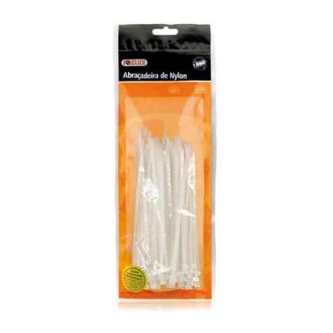 Imagem de Abraçadeira Nylon 140x2,5mm Branca C/ 100 Un Foxlux