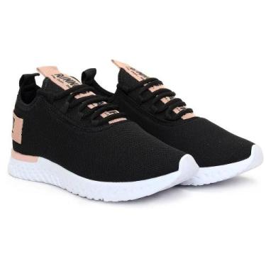 Imagem de Combo 2 Pares Tênis para Academia Feminino Viper Shoes, Preto, Branco,