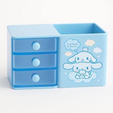 Imagem de Porta Caneta, Lápis Organização E Estilo Com Personagens Kawaii - Sanrio Kuromi | Azul