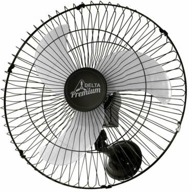 Imagem de Ventilador de Parede Oscilante 60cm Premium Preto 170 Watts Bivolt - 736425 - VENTI DELTA