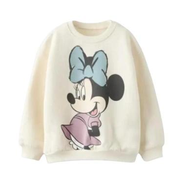Imagem de Moletom Infantil Com Estampa De Desenho Animado Da Disney, Primavera E