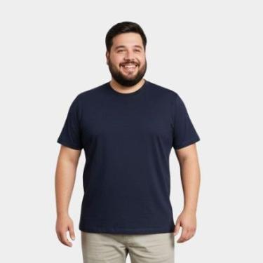 Imagem de Camiseta Masculina Plus Size 100% Algodão Tamanho Grande Especial Medson-Masculino