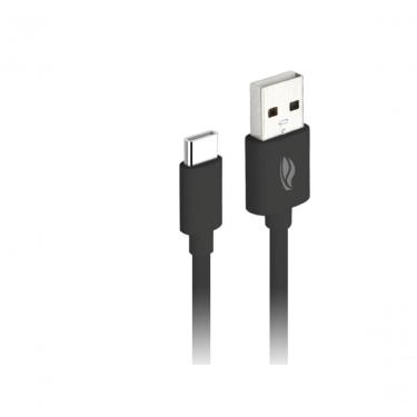 Imagem de Cabo USB C3tech CB-C10BK para Recarga e Sincronização USB-C 1M 3A USB 2.0 em PVC Preto...