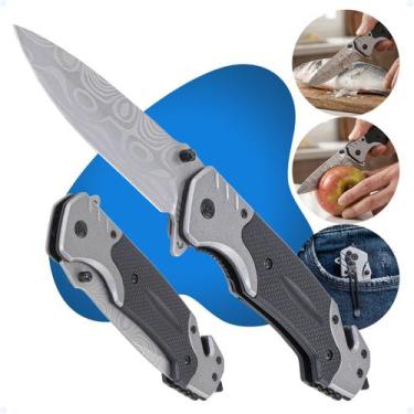 Imagem de Canivete Tatico Militar Semi Automatico Dobravel E Portátil - Hxt