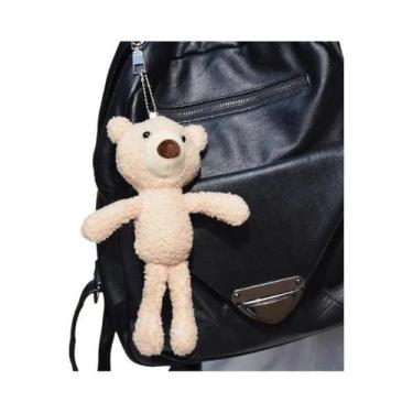 Imagem de Mini Urso De Pelúcia Fofo, Chaveiro De Pelúcia, Decoração Para Quarto 