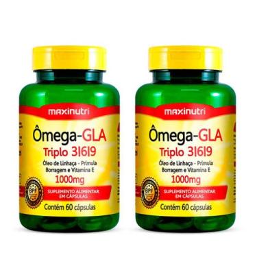 Imagem de Kit 02 Ômega GLA Triplo 3-6-9 60 Capsulas Maxinutri