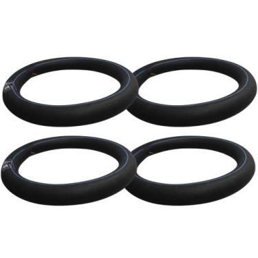 Imagem de Câmara de Ar Pneu Aro 18 para Moto CG TITAN FAN 8454 4 unidades BREMEN