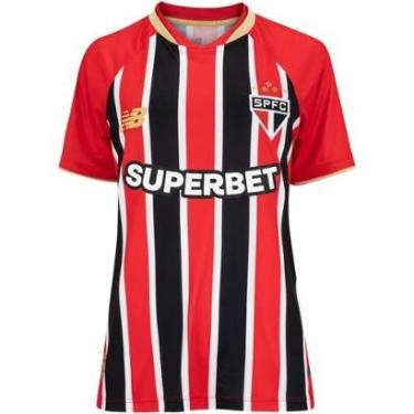 Imagem de Camiseta New Balance Torcedor Oficial São Paulo Masculina-Masculino