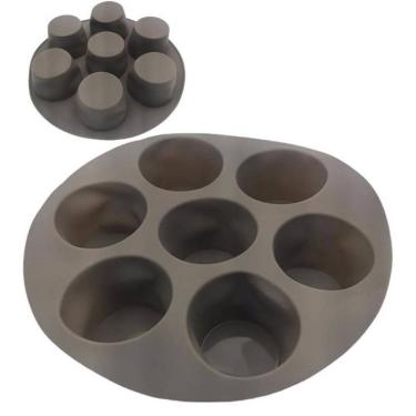 Imagem de Forma para Cupcake Forma de Cupcake Silicone Flexível Antiaderente para Air Fryer Forno...