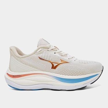 Imagem de Tênis Mizuno Wave Skyway Feminino, Bege, 37