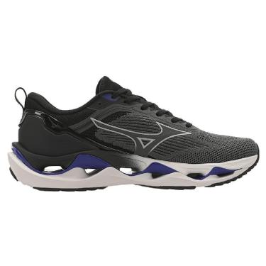Imagem de Tênis Mizuno Wave Stratos 3 - Masculino - 40 - Cinza-Azul-Masculino