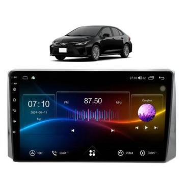 Imagem de Kit Multimídia Corolla 2020 / 2021 Android 9 Pol 2/32Gb Carplay - Visi