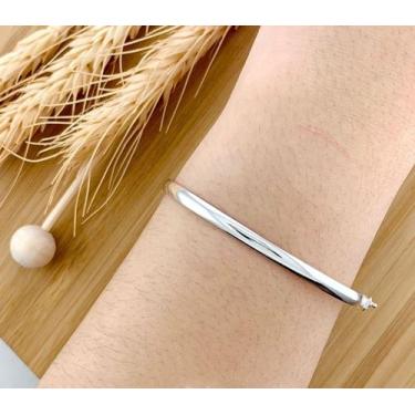 Imagem de Bracelete na Prata 925, acompanha Certificado de Garantia