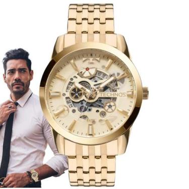 Imagem de Relógio Technos Masculino Automático Classic Esqueleto Redondo Prova D