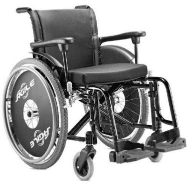 Imagem de Cadeira de rodas Agile Jaguaribe, Largura assento 44cm