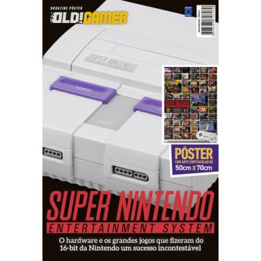 Imagem de Superpôster old!gamer - super nintendo: arte a (hardware e jogos) - EU