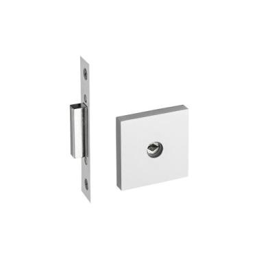 Imagem de Fechadura Trava Tetra Quadrada Inox 1500 Cromada Pado