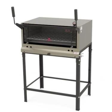 Imagem de Forno Lastro Gas Guilhotina Inox Prp-860 80X60cm Progas