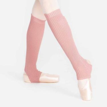 Imagem de Polaina Bailarina com Pé Adulto Só Dança SD-5622, Rosa antigo, Único