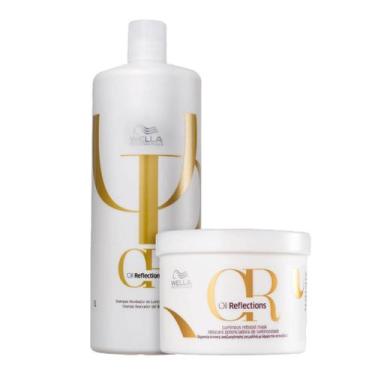 Imagem de Wella Oil Reflections Kit Shampoo 1l + Mascara 500g - Wella Profession