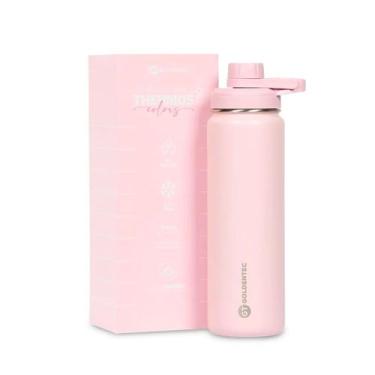 Imagem de Garrafa Thermos 750ML Rosa Claro GT3 - Goldentec