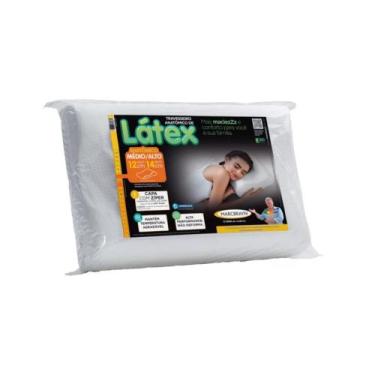 Imagem de Travesseiro Anatômico De Látex - Capa Removível - MarcBrayn