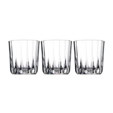 Imagem de Conjunto 3 Copos Baixo Vidro 300ml Dara Drink Whisky - Glass4you