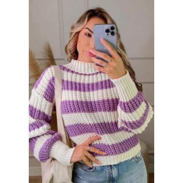 Imagem de Tricot listrado - Charmosa 