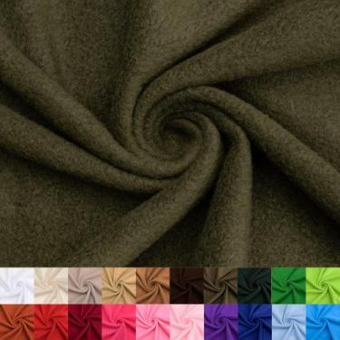 Imagem de Tecido fleece 100% poliéster oliva, 20 jardas, rolo de 1524 cm - Marca