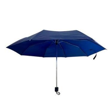 Imagem de Guarda-chuva Poliéster Azul Marinho Basic+ Resistente em Aço Carbono