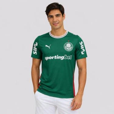 Imagem de Camisa Puma Palmeiras I 2026 Patch Libertadores, M
