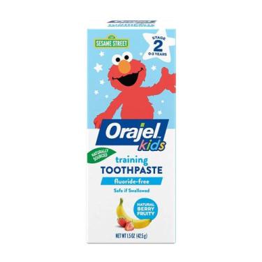 Imagem de Creme dental Orajel Toddler Training Berry Fun 42 ml, pacote com 5