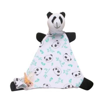 Imagem de Naninha Cheirinho De Bichinho Com Guizo Porta Chupeta - Happy Baby, Pa