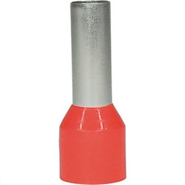 Imagem de Terminal Pre-Isol Ilhos Tub E35-16 Vermelho - Kit C/50 Unidades - JNG