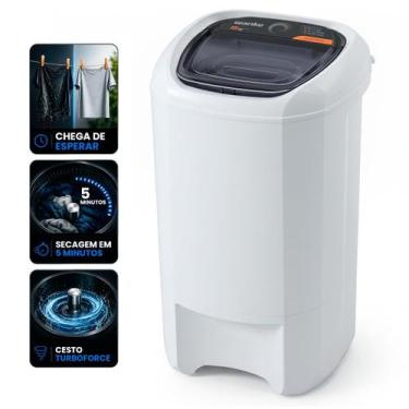Imagem de Centrífuga De Roupas 15Kg Wanke Premium Wave Elétrica Alta Capacidade 