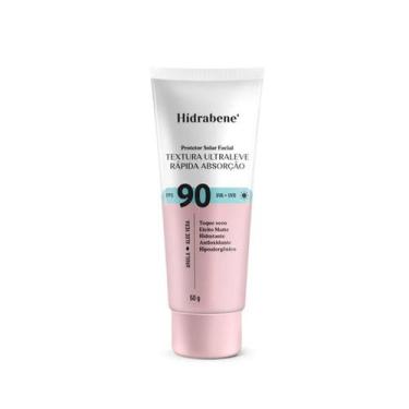 Imagem de Protetor Solar Facial Fps90 UVA + UVB Hidrabene Textura Leve e Rápida 