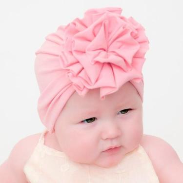 Imagem de Turbante de Bebe Iinfantil Recém Nascido Faixa de Menina - - anjo da m