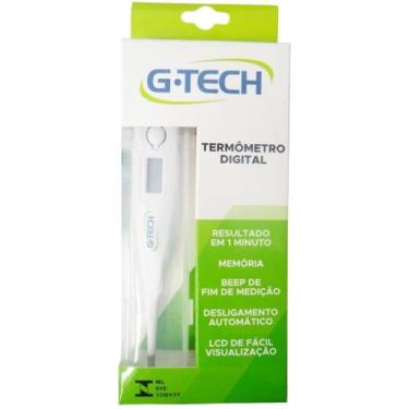 Imagem de Termômetro digital g-tech com blister branco - Accumed produtos med