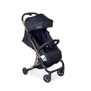 Imagem de Carrinho de Bebê Berço Passeio Nico Gold Galzerano