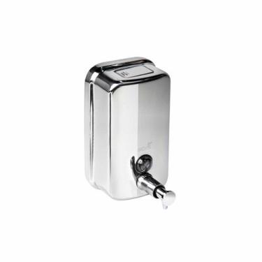 Imagem de Dispenser Sabonete Líquido Alcool Gel Saboneteira Inox 1300 ML Visium 