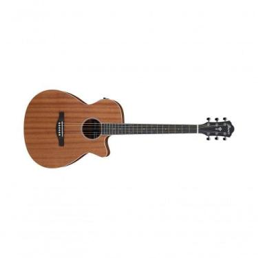 Imagem de Violão Eletroacústico AEG7MH-OPN Cutaway Open Pore Natural Ibanez
