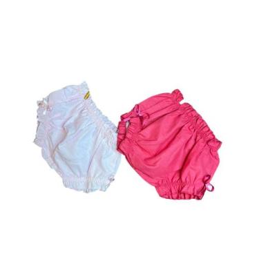 Imagem de Calcinha Bunda Rica Bebê Infantil Tapa Fraldas Algodão Baby - Baby Lux