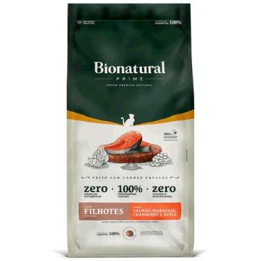 Imagem de Bionatural Gatos Filhotes Salmão 1,5kg Ração Super Premium Natural Par
