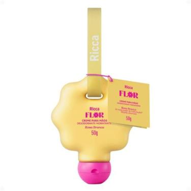 Imagem de Creme Para Mãos Deo Hidratante Ricca Flor Rosa Branca 50g - BELLIZ COM