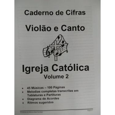 Caderno de Cavaquinho 54 Músicas com cifras solos e ritmos em Promoção na  Americanas