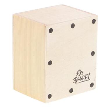 Imagem de T TOOYFUL Mini ampulheta Cajon de madeira durável para acessório de pulseira