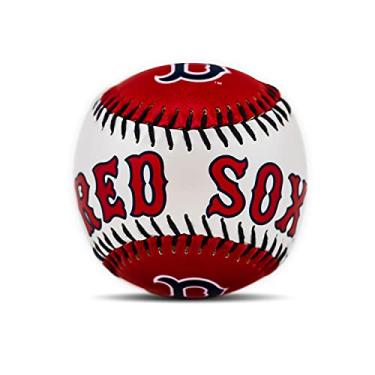 Imagem de Franklin Sports MLB Boston Red Sox Team Baseball – Bolas de beisebol macias com logotipo da equipe MLB – Brinquedo de beisebol para crianças – Ótima decoração para mesas e escritório